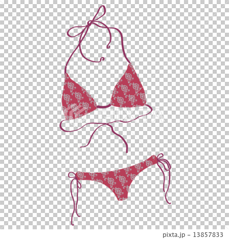 Women bathing suits. Vector illustration  13857833