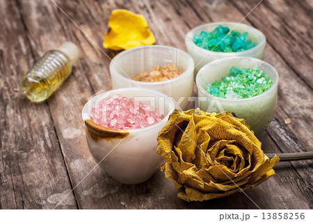 sea aromatic salt for spa treatments 13858256