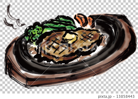 Steak beef steak beef steak beef meat meat dish feast hand-painted Steak beef steak beef steak beef meat meat dish feast hand-painted 13858443