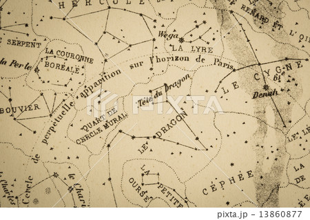 アンティークの天体図 13860877