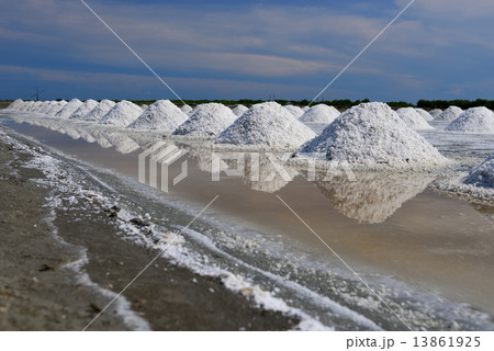 Salt Mine in Salt farm and reflections 13861925