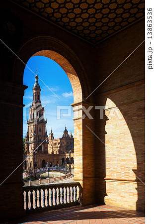 Plaza de Espana. Seville, Spain 13863536