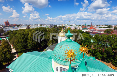 Top view of of Yaroslavl. Russia 13863609