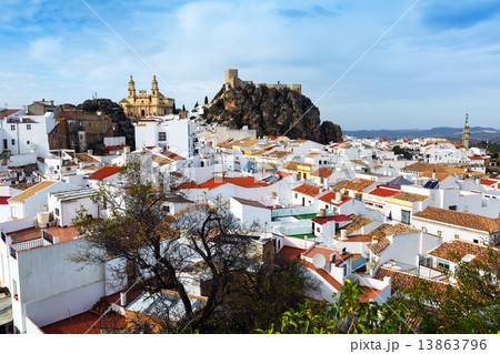 General view of spanish town. Olvera General view of spanish town. Olvera 13863796