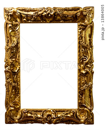 Old golden picture frame Old golden picture frame 13864005