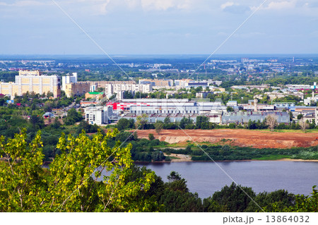 industry district of Nizhny Novgorod 13864032
