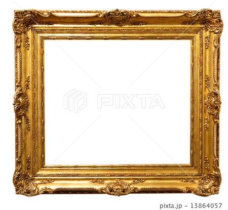 Classic golden picture frame Classic golden picture frame 13864057