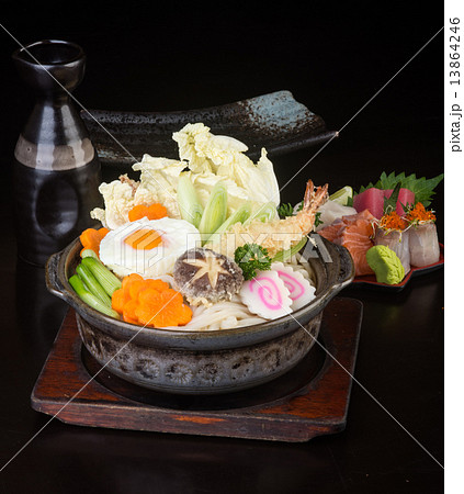 japanese cuisine. udon on the background 13864246