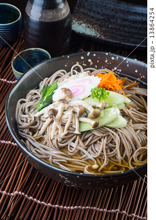 japanese cuisine. udon on the background 13864254
