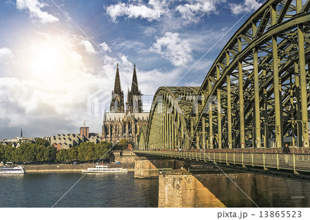 Cologne Cathedral and Bridge Cologne Cathedral and Bridge 13865523