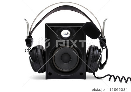 headphones and speakers 13866084