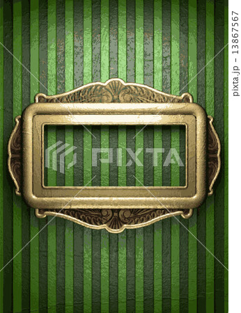 gold on green background gold on green background 13867567