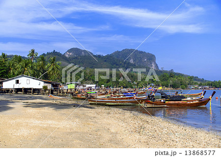Koh Mook Fishing Village. Koh Mook Fishing Village. 13868577