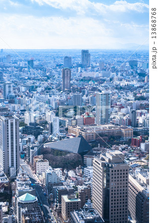 東京都市風景 東京都市風景 13868768