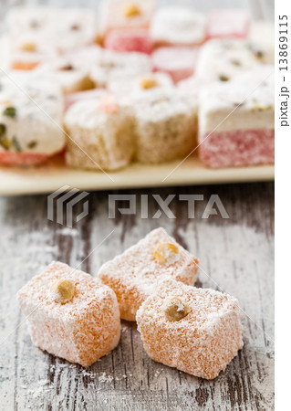 Assortment of Turkish Delight Assortment of Turkish Delight 13869115