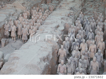 Qin dynasty Terracotta Army, Xian (Sian), China 13871602