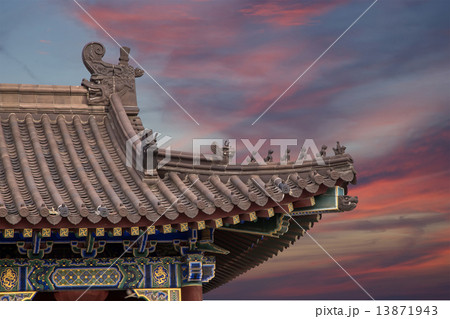 Giant Wild Goose Pagoda or Big Wild Goose Pagoda,Xian (Sian, Xi'an), Shaanxi province, China Giant Wild Goose Pagoda or Big Wild Goose Pagoda,Xian (Sian, Xi'an), Shaanxi province, China 13871943
