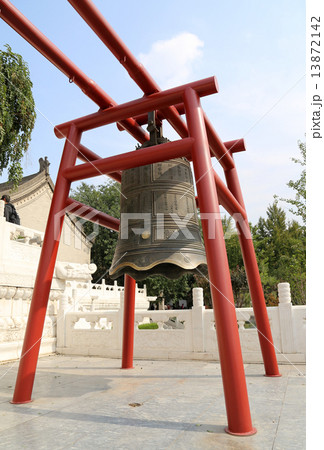 On the territory Giant Wild Goose Pagoda or Big Wild Goose Pagoda, Xian (Sian, Xi'an), China 13872142