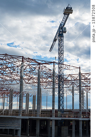 Building framework and tower crane 13872508