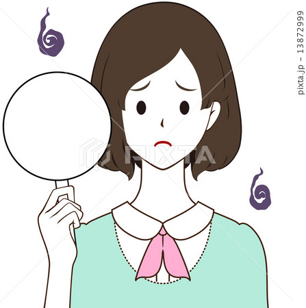 女性 ボード 困り顔 女性 ボード 困り顔 13872999