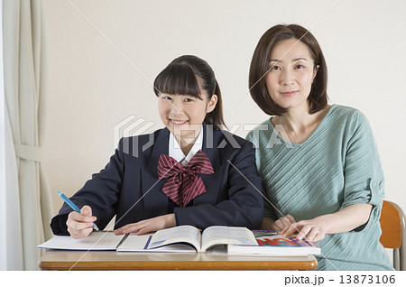 中学生と先生 中学生と先生 13873106
