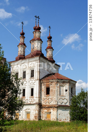 Ancient Orthodox Church in Totma, North Russia Ancient Orthodox Church in Totma, North Russia 13874736