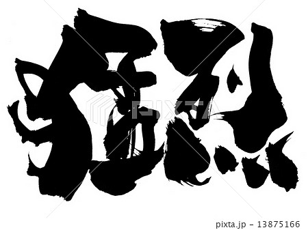 猛烈・・・文字 13875166