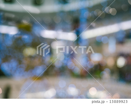 Blue abstarct blured 13889923