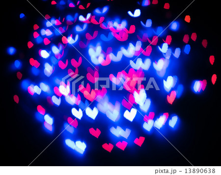 Heart bokeh background, Valentine's day 13890638