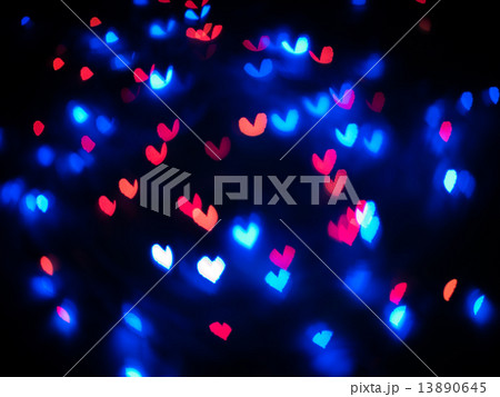 Heart bokeh background, Valentine's day Heart bokeh background, Valentine's day 13890645