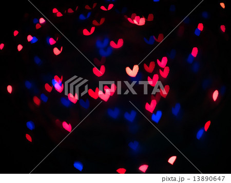 Heart bokeh background, Valentine's day 13890647
