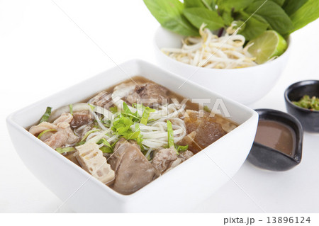 Vietnamese style beef noodles Vietnamese style beef noodles 13896124