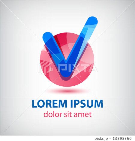 vector tick icon, logo isolated vector tick icon, logo isolated 13898366