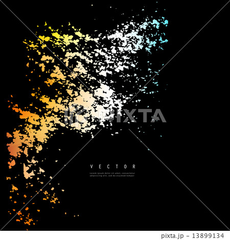 Vector Grunge template Flyer design. 13899134