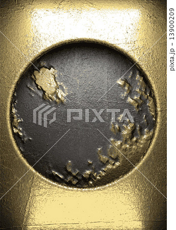 gold on concrete background 13900209