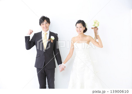 ウェディング・ガッツポーズ 13900610