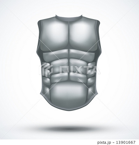 Silver ancient gladiator body armor Silver ancient gladiator body armor 13901667