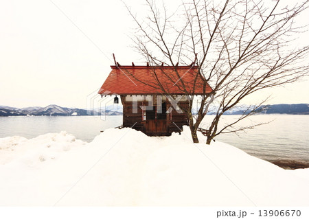 冬の田沢湖 冬の田沢湖 13906670