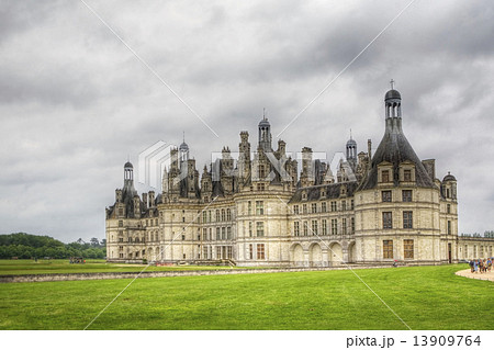 Royal Château de Chambord at Chambord in France 13909764