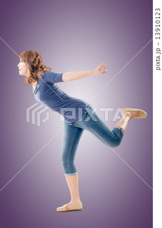 Excited Asian young girl Excited Asian young girl 13910123