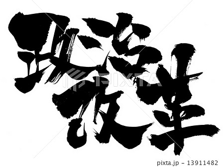 政治改革・・・文字 13911482