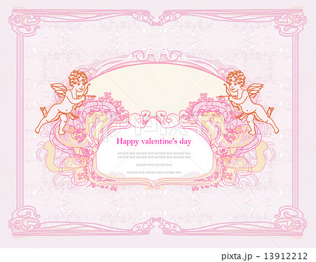 happy valentines day card with cupid happy valentines day card with cupid 13912212