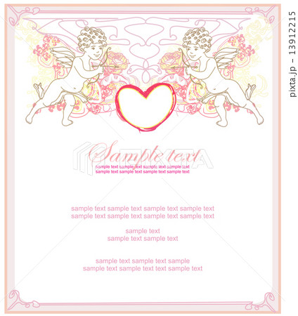 happy valentines day card with cupid happy valentines day card with cupid 13912215
