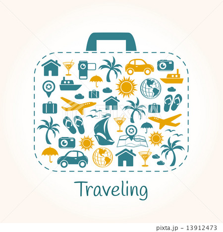 Travel holiday suitcase 13912473