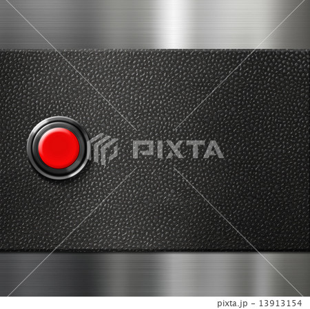 start engine red blank button on black leather and metal background start engine red blank button on black leather and metal background 13913154