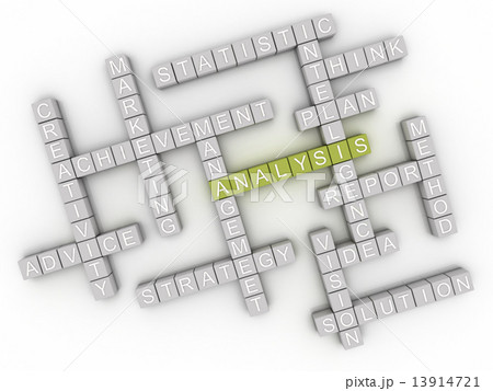 3d image analysis  issues concept word cloud background 13914721