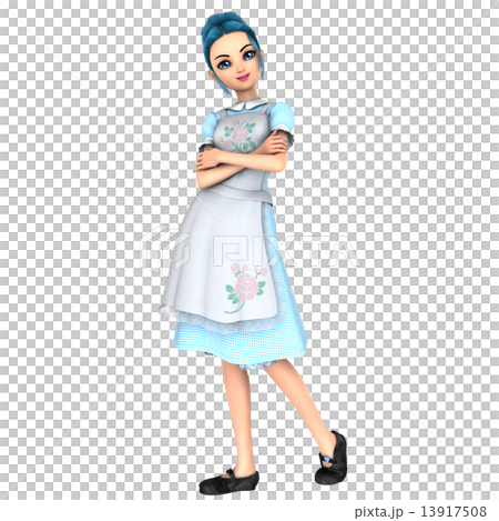 女僕衣服的女孩 13917508