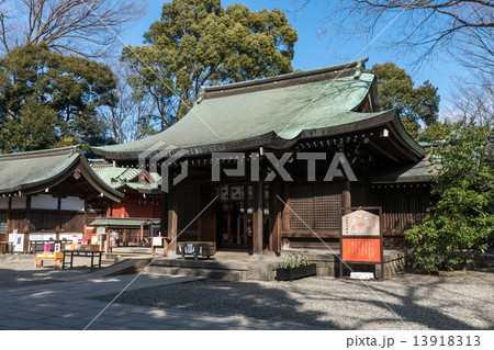 川越氷川神社拝殿 13918313