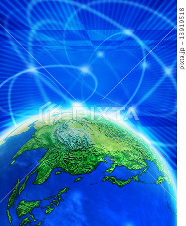 地球のインターネット網 13919518