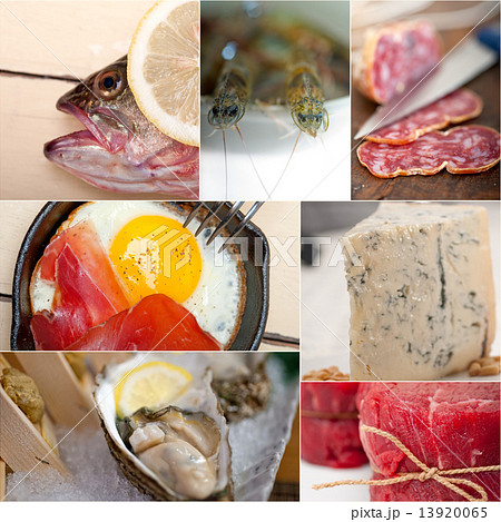 high protein food collection collage high protein food collection collage 13920065